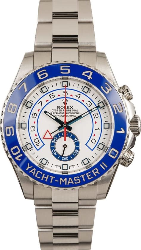 Rolex yacht master size chart